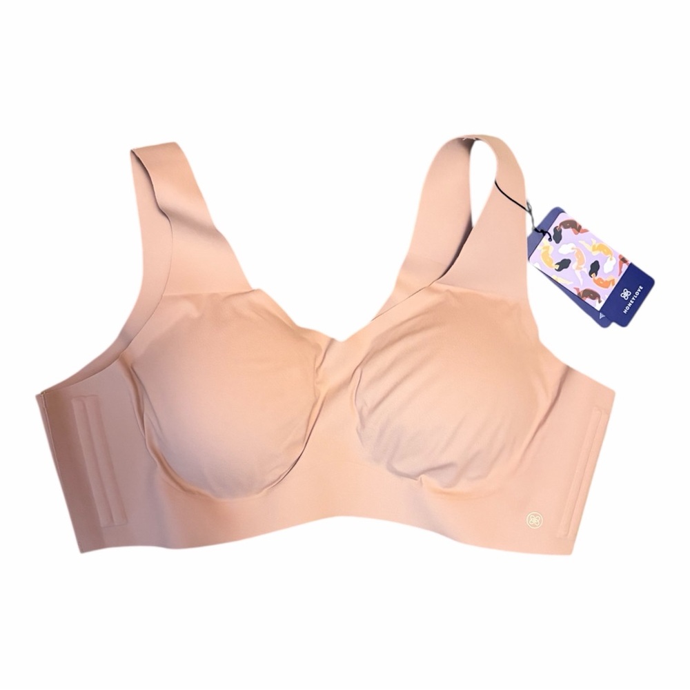 Honeylove Sand Nude Softform Seamless Bra 2X